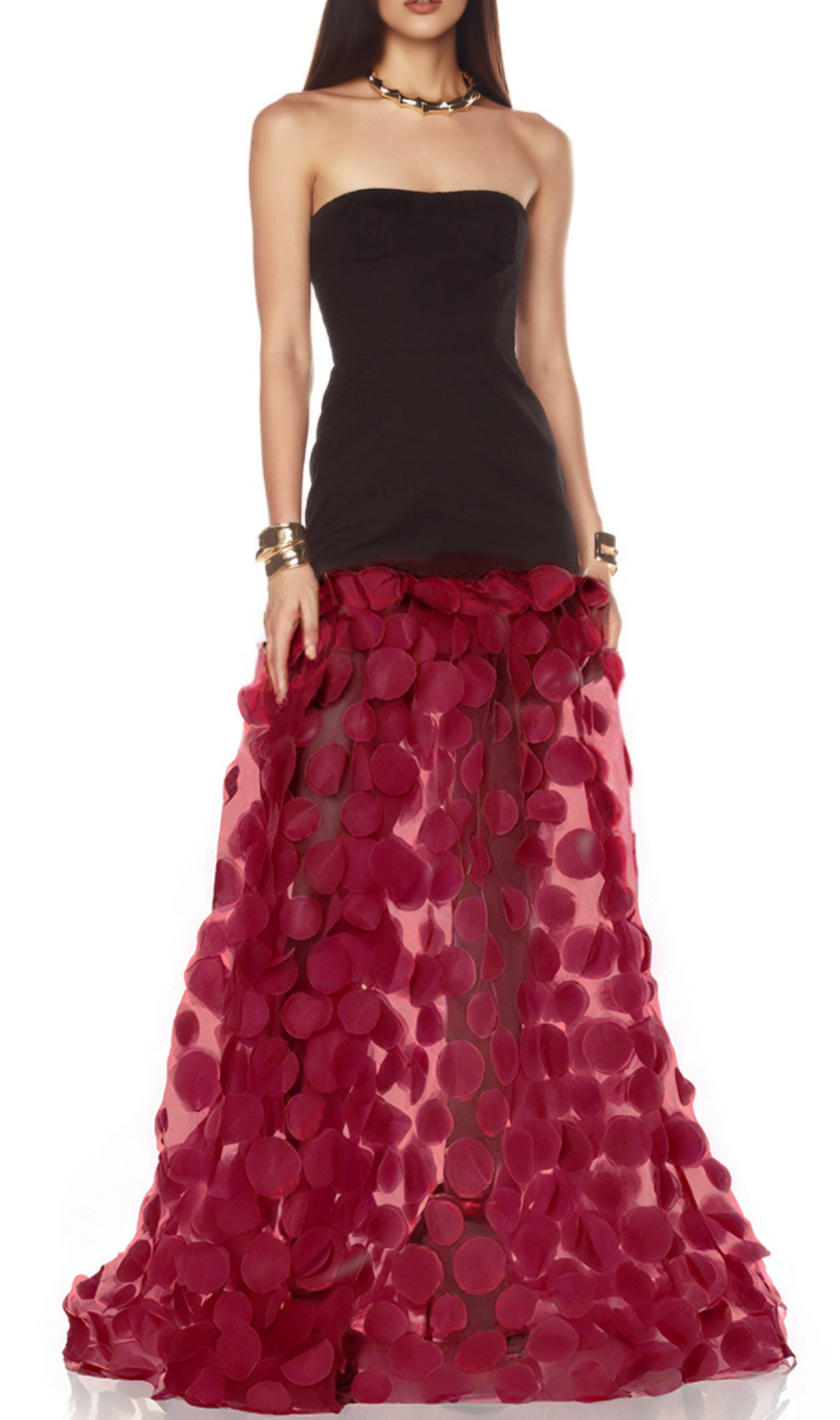 Gaenor Strapless Maxi Dress