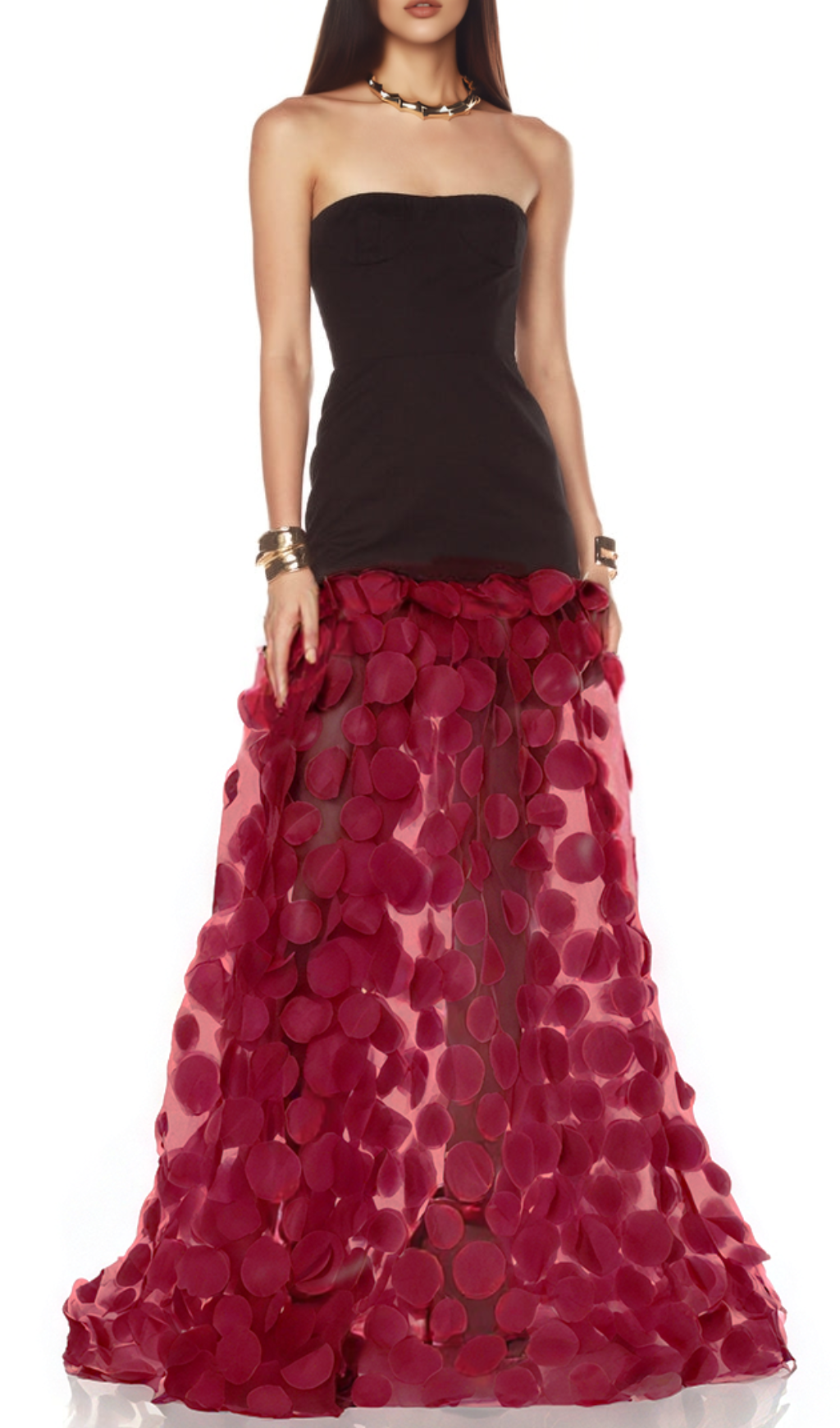 Gaenor Strapless Maxi Dress