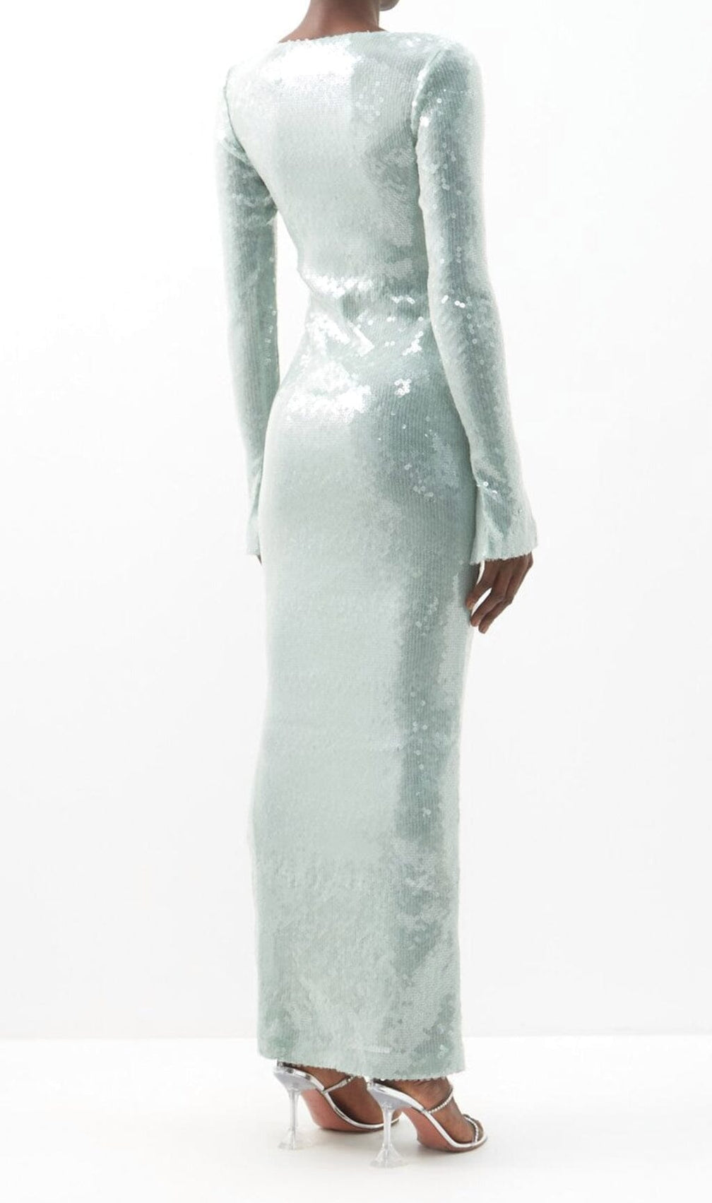 Ardelle Mint Sequin Maxi Dress