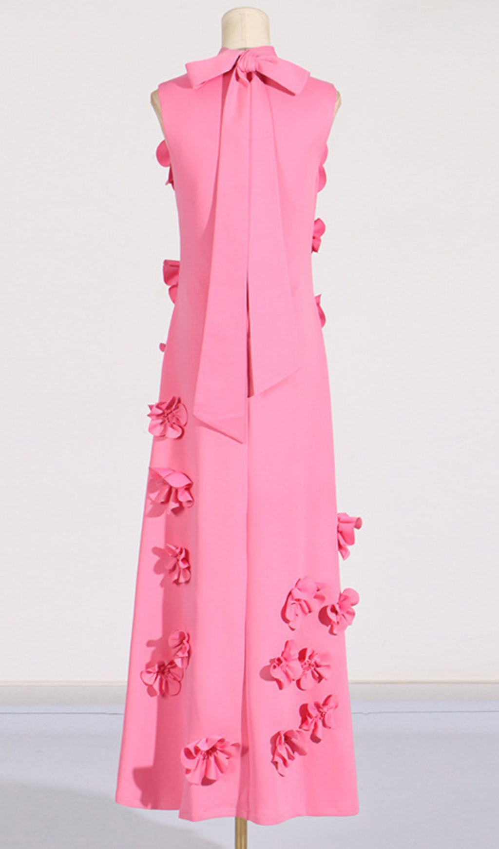 Annona Flower Embellished Maxi Dress