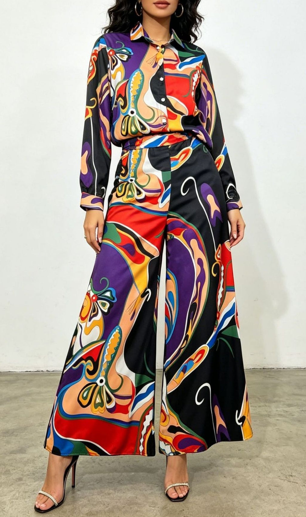 Kitena Printed Two-Piece Set