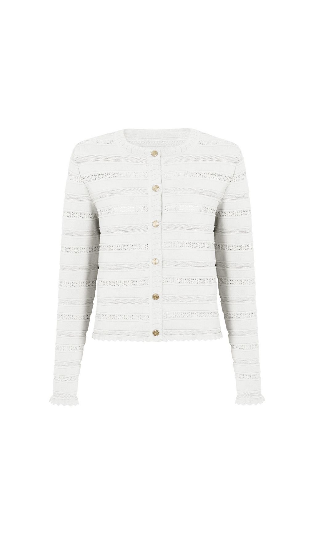 Kinsey White Knit Cardigan & Dress Set