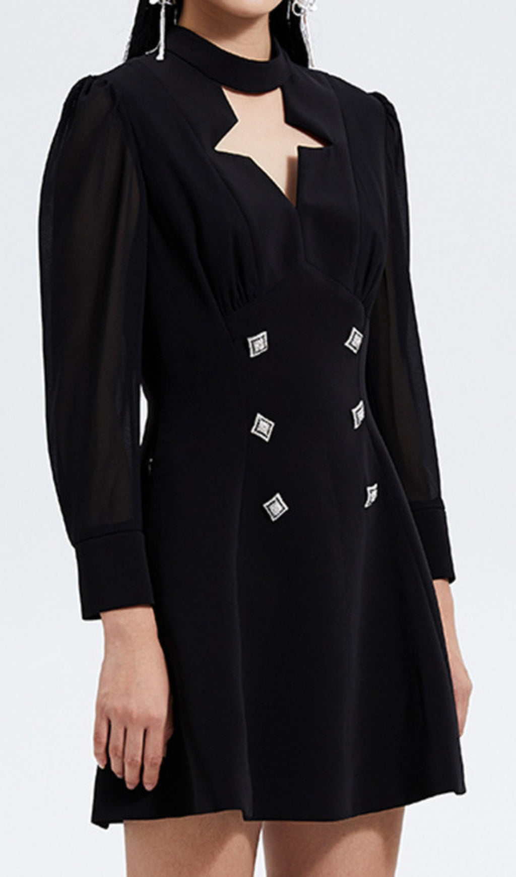 Armas Star Hollow Mini Dress