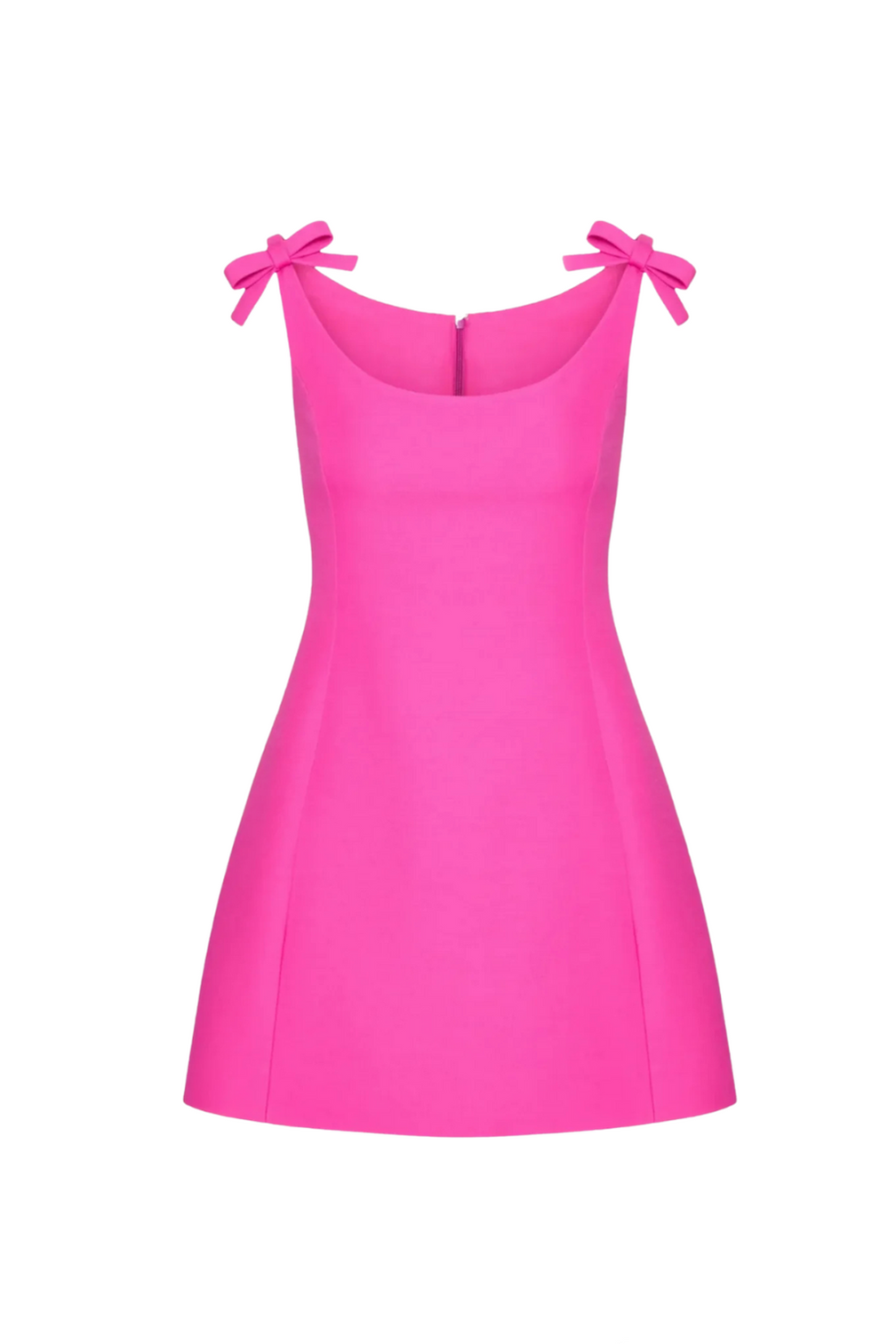 Zulekha Bow Sleeveless Mini Dress