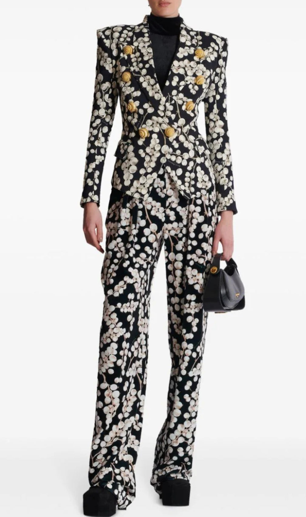 Brial Printed Blazer Set