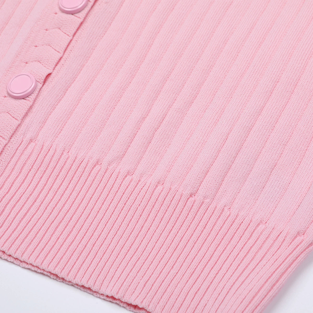 Jackie Pink Ribbed Knit Maxi Dress & Cardigan Set - Effortless Style & Comfort for Women