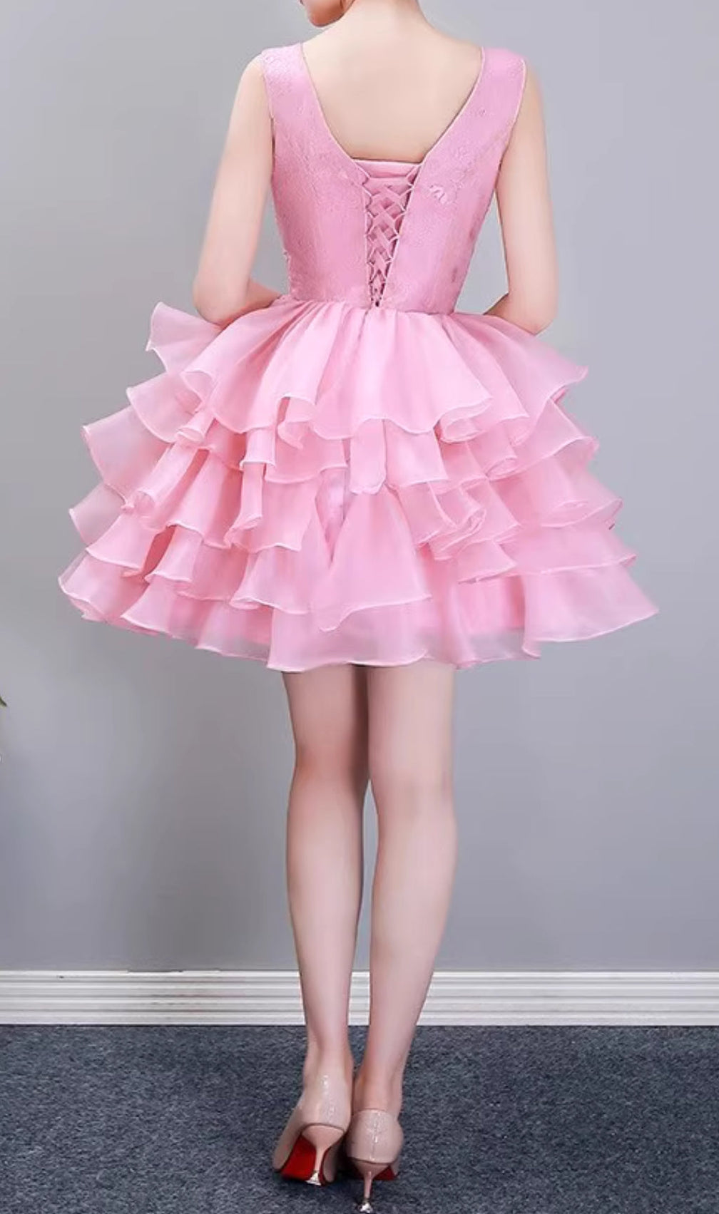 Aneska Floral Mini Dress