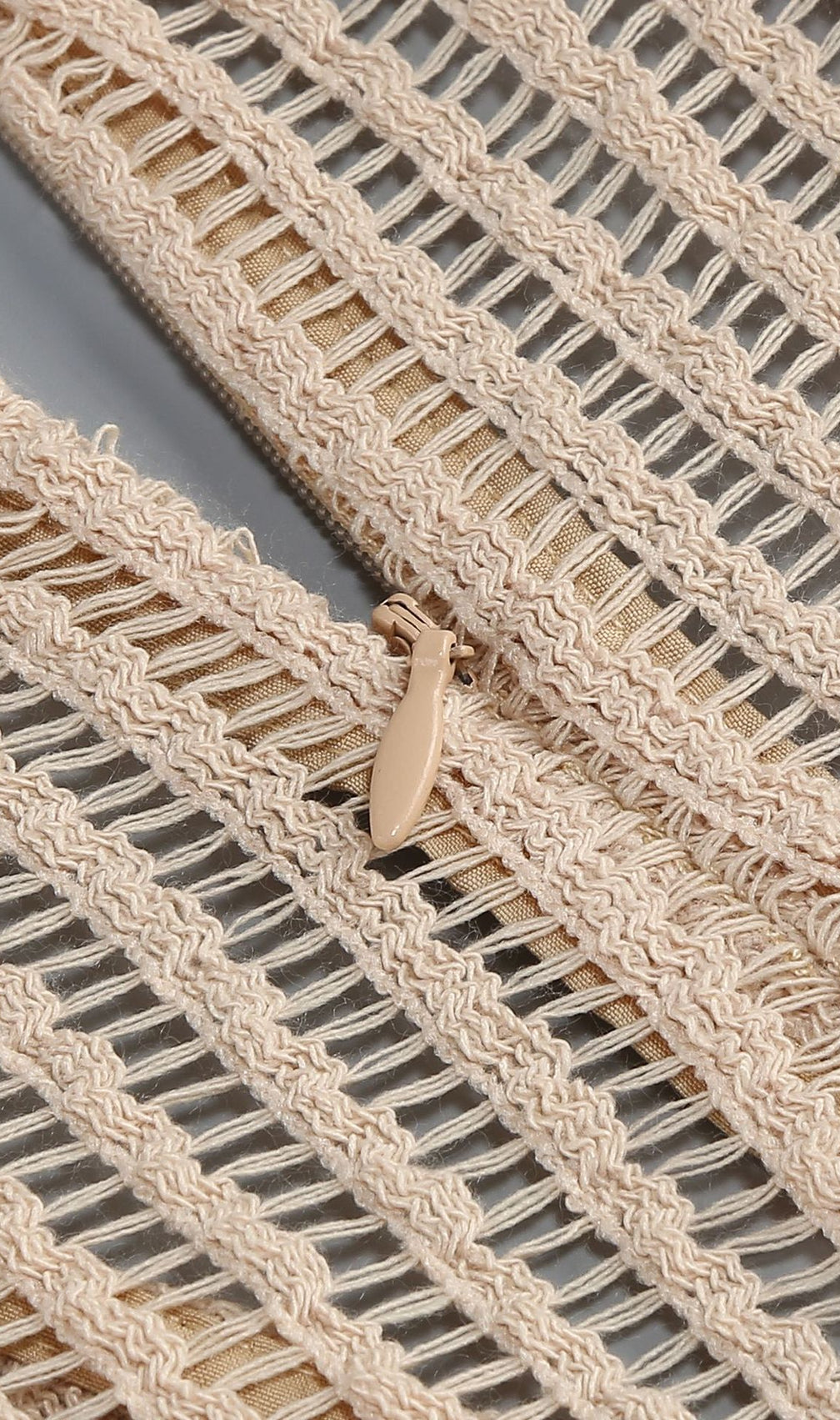 Jacory Allure Crochet Maxi Dress - Daring Cutouts & Long Sleeves