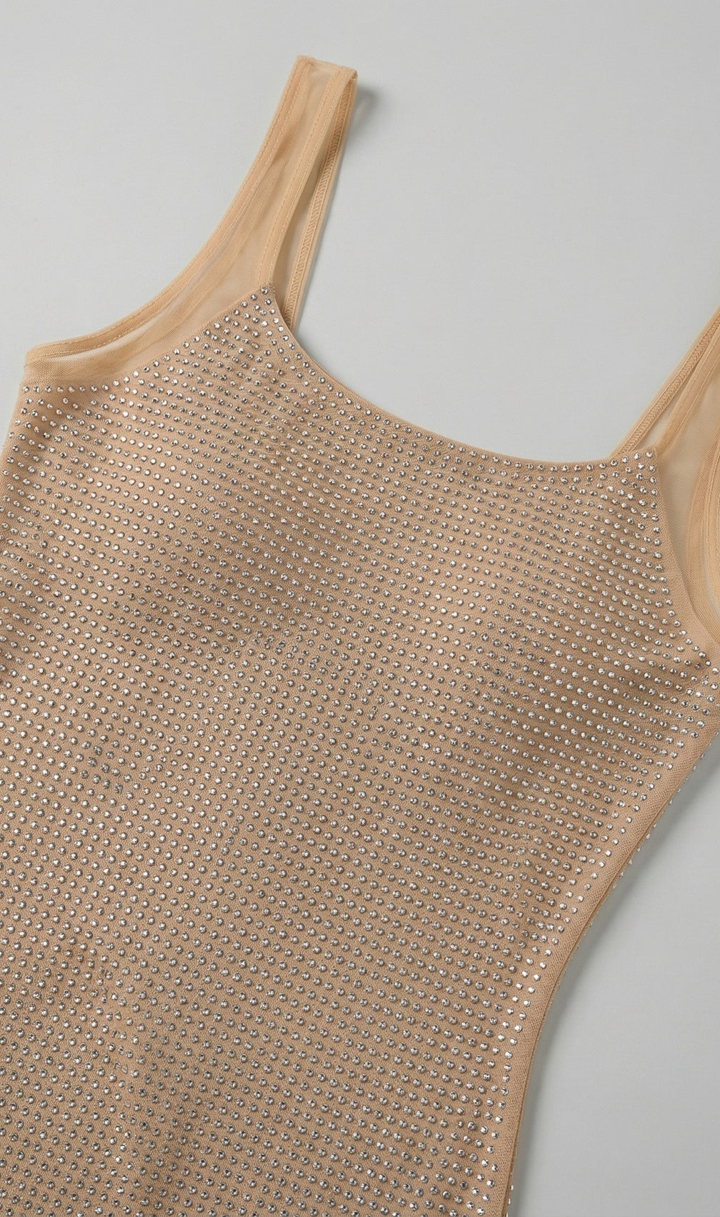 Jaysha Dazzling Rhinestone Backless Mini Dress | Sparkle & Slay