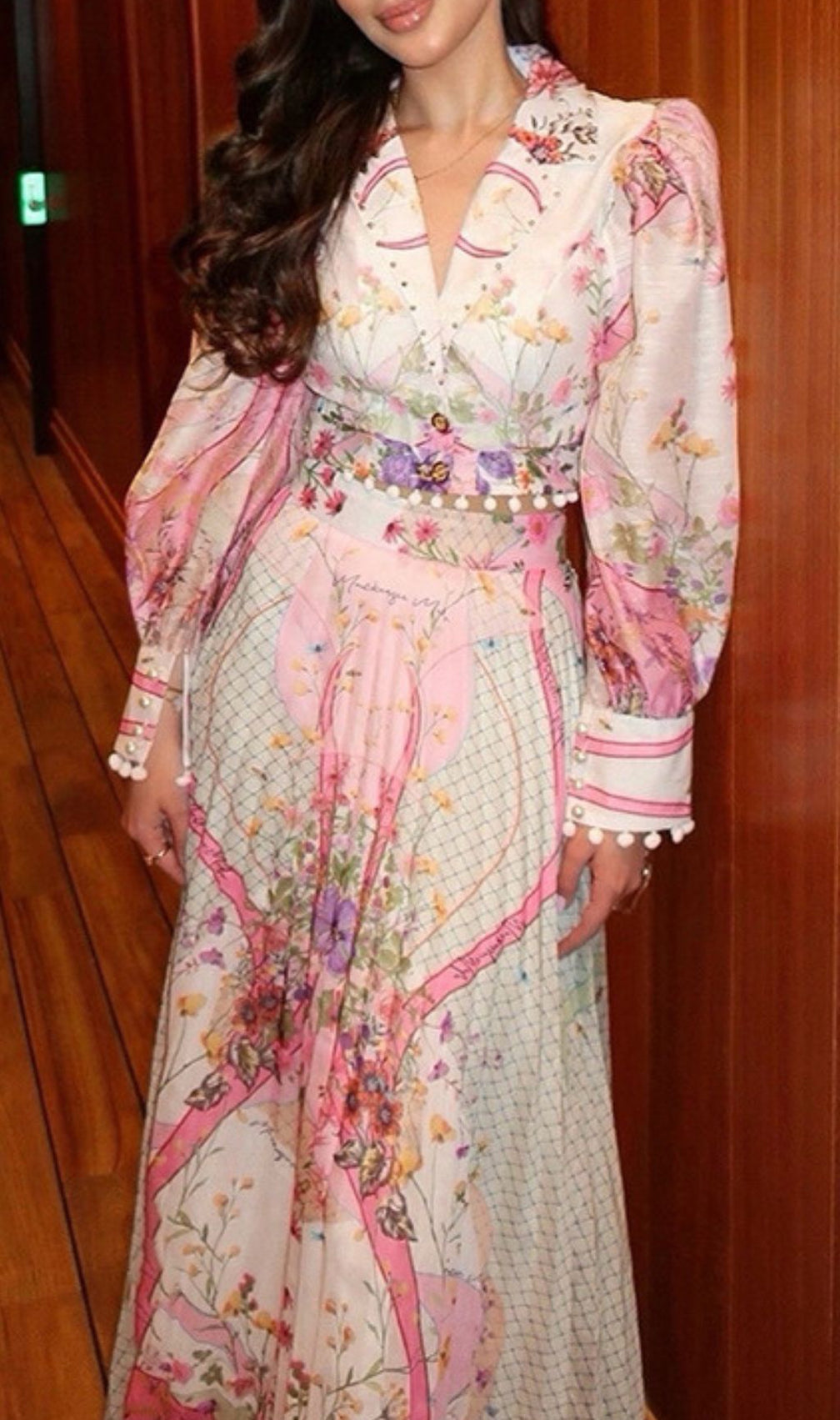 Gwylan Floral Printed Two-Piece Set