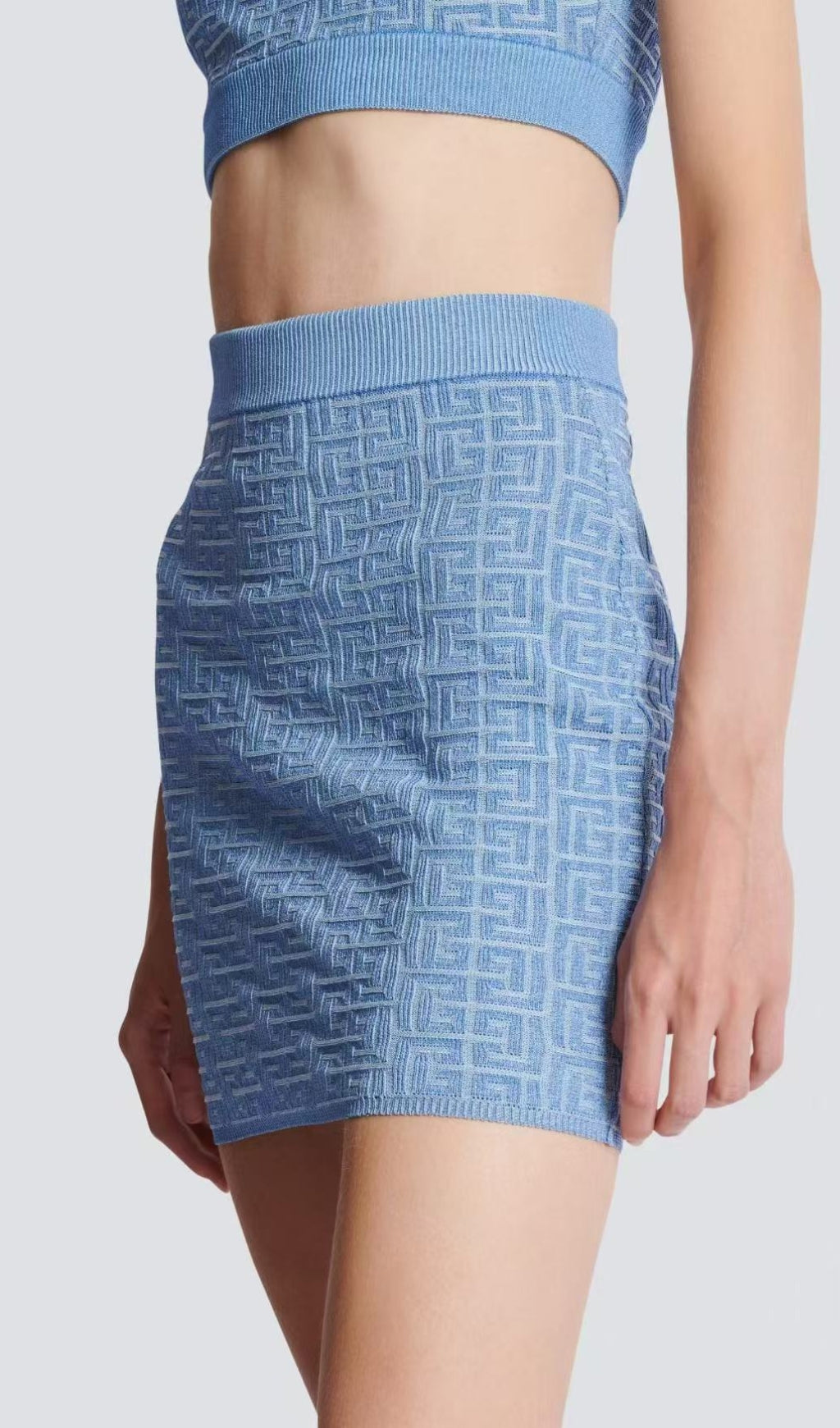 Enzo Knit Top & Skirt Set