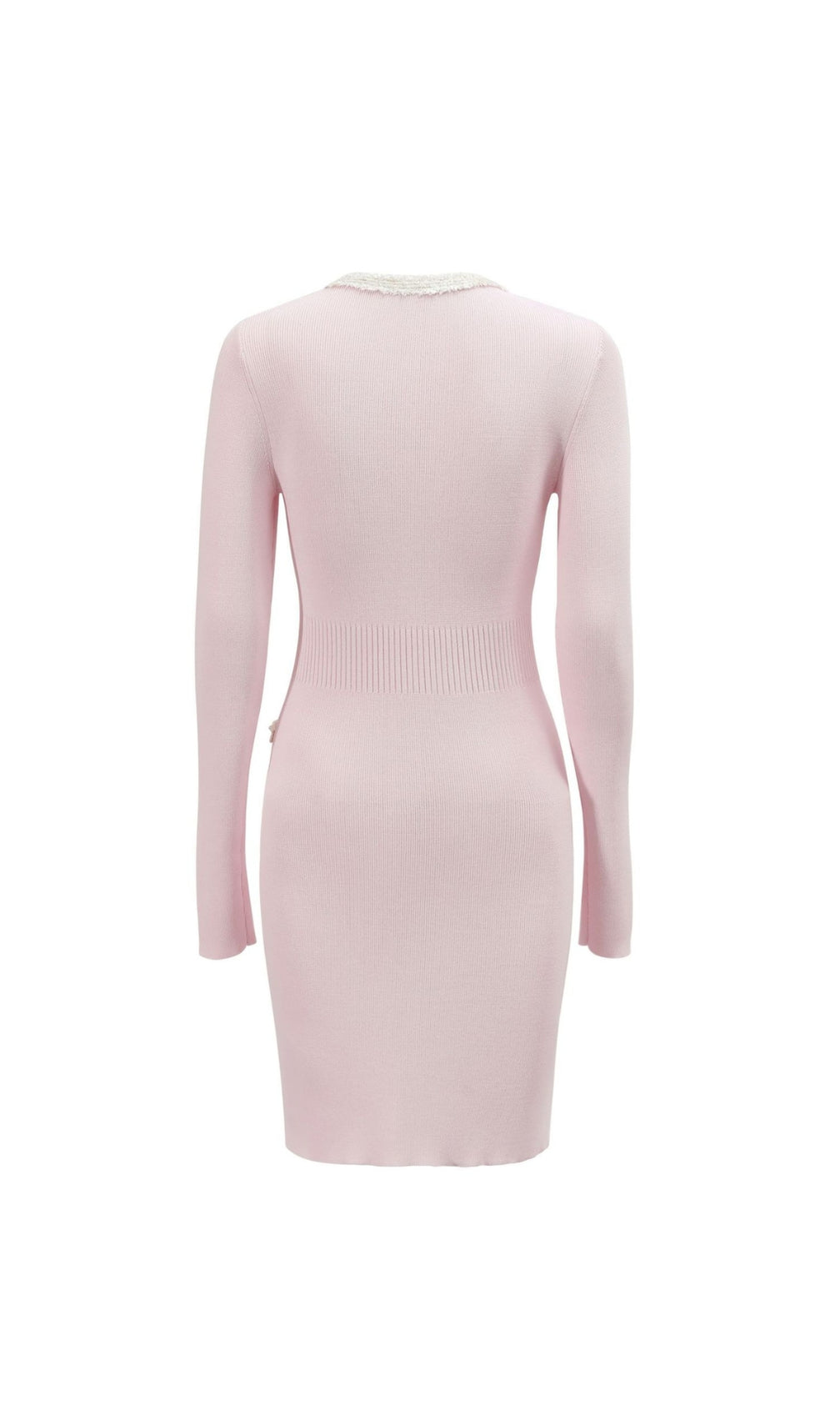Elder Pink Long Sleeve Mini Dress