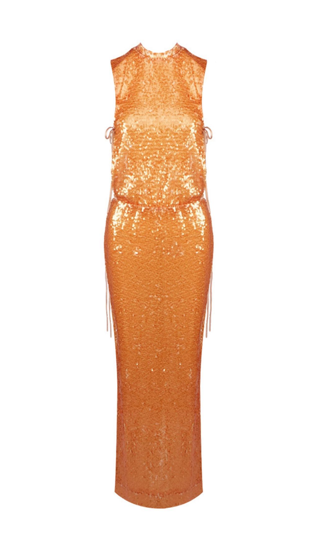 Ingalill Dazzling Sequin Maxi Dress - Glamorous Sleeveless Gown