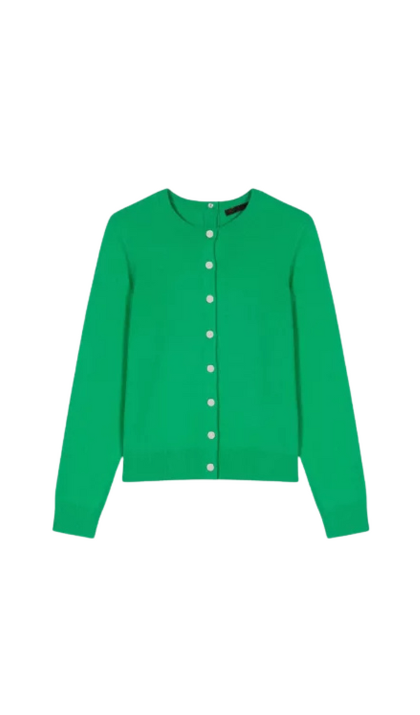 MIRABO CARDIGAN IN GREEN