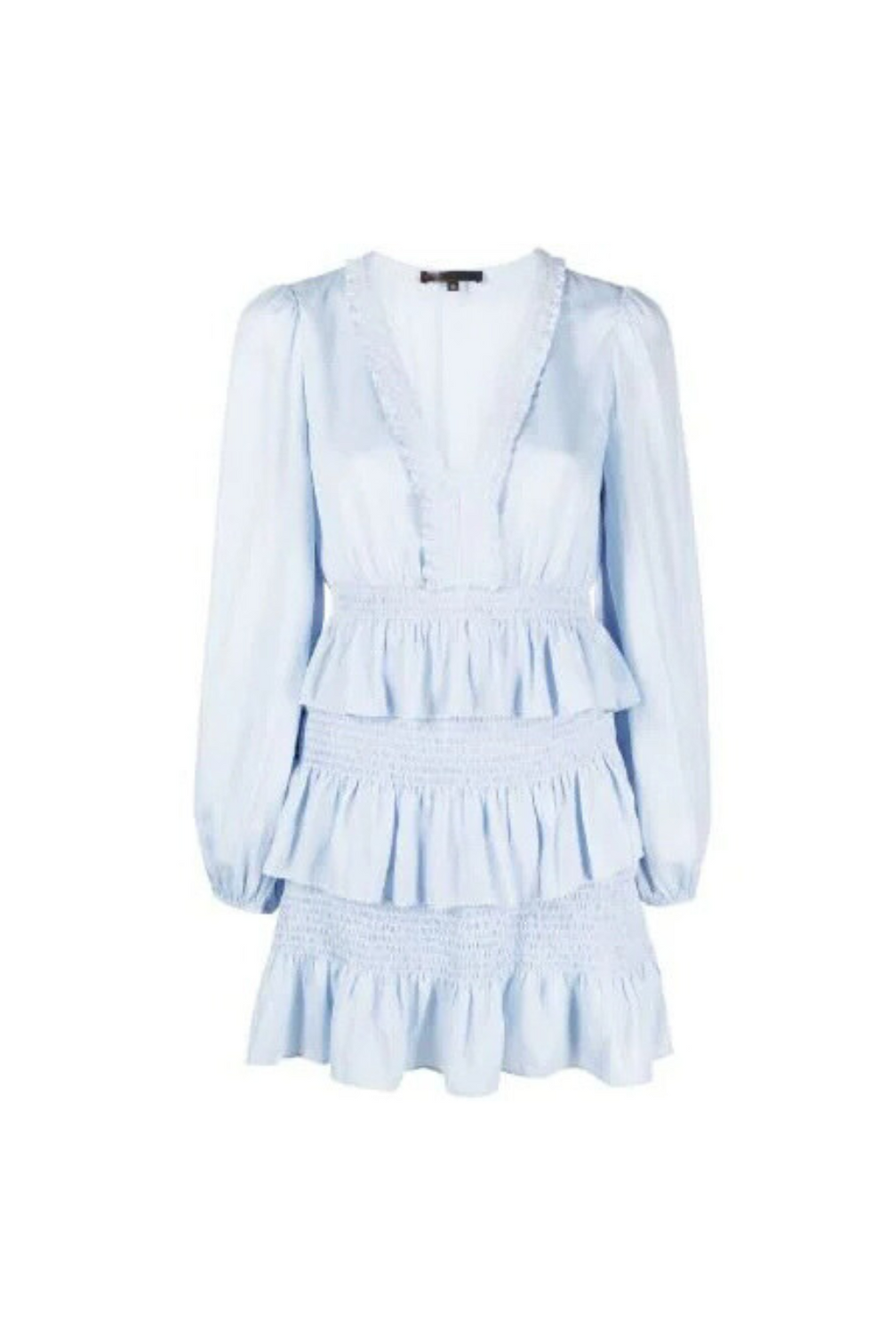 ROULITANA SMOCKED TIERED DRESS
