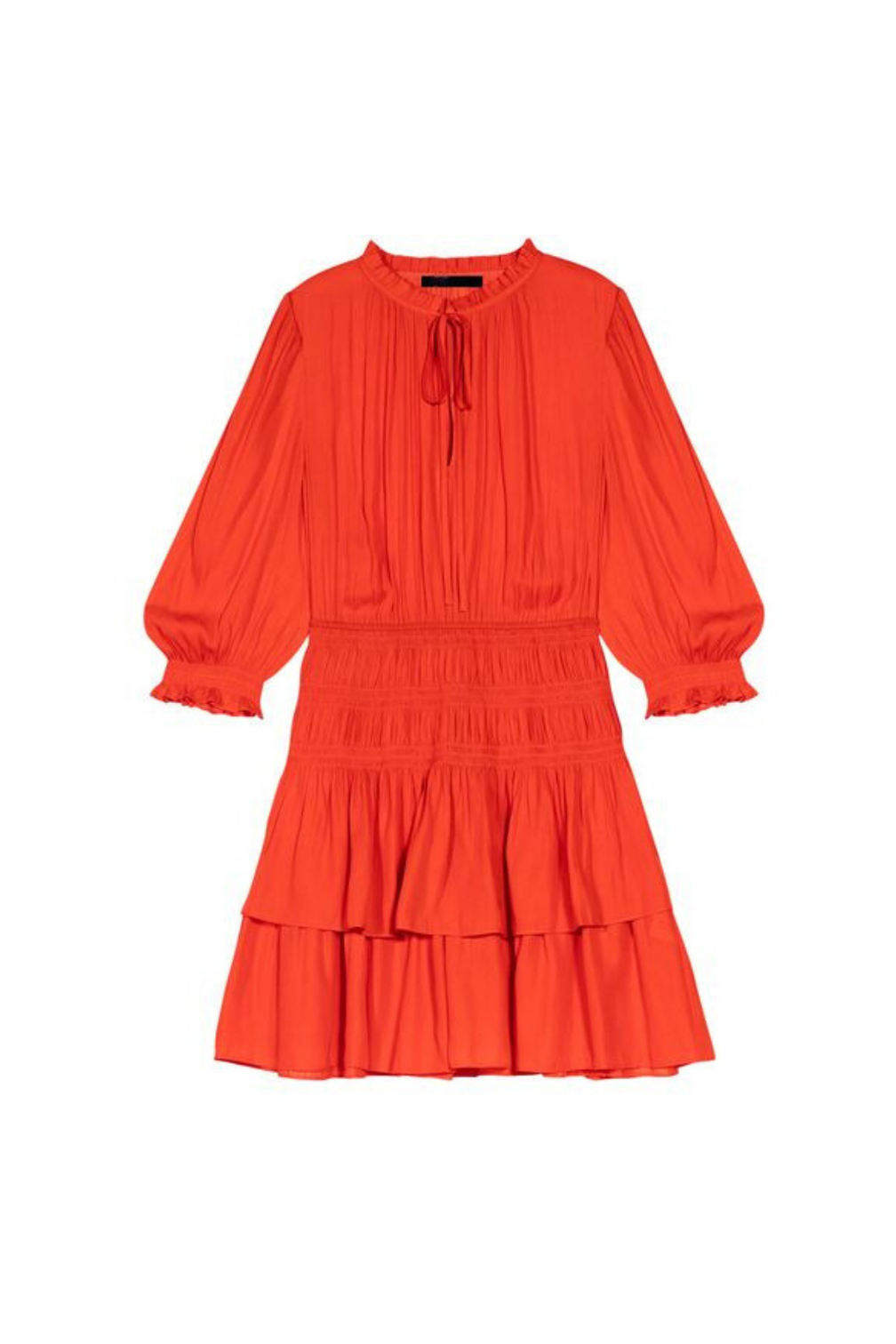RADJI TIERED MINI DRESS