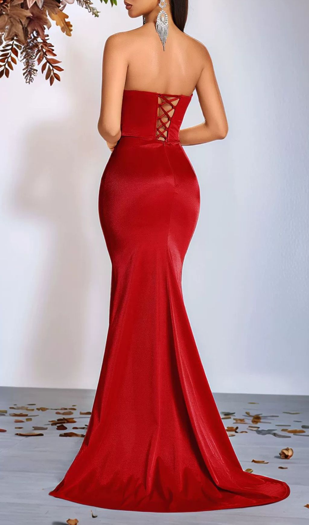 Joanie Strapless Sequin Ruched Maxi Dress | Elegant Formal Evening Gown for Women