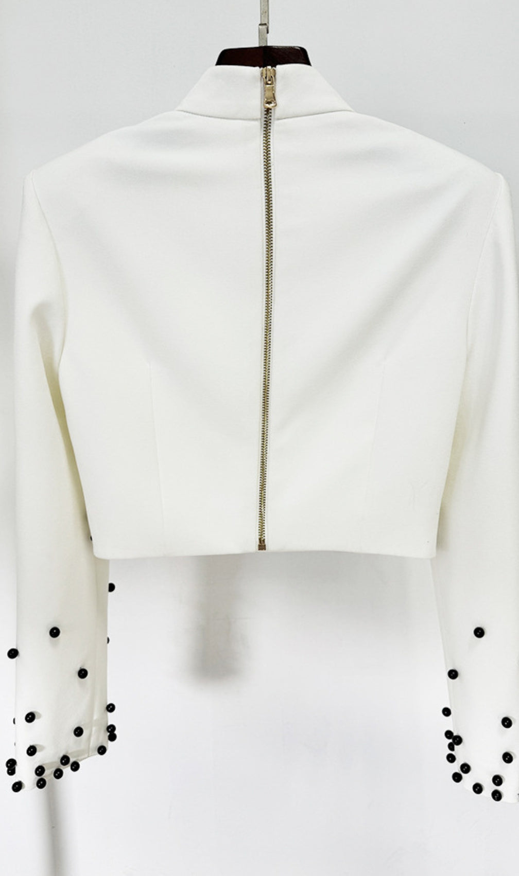 Blane White Bead Two-Piece Set