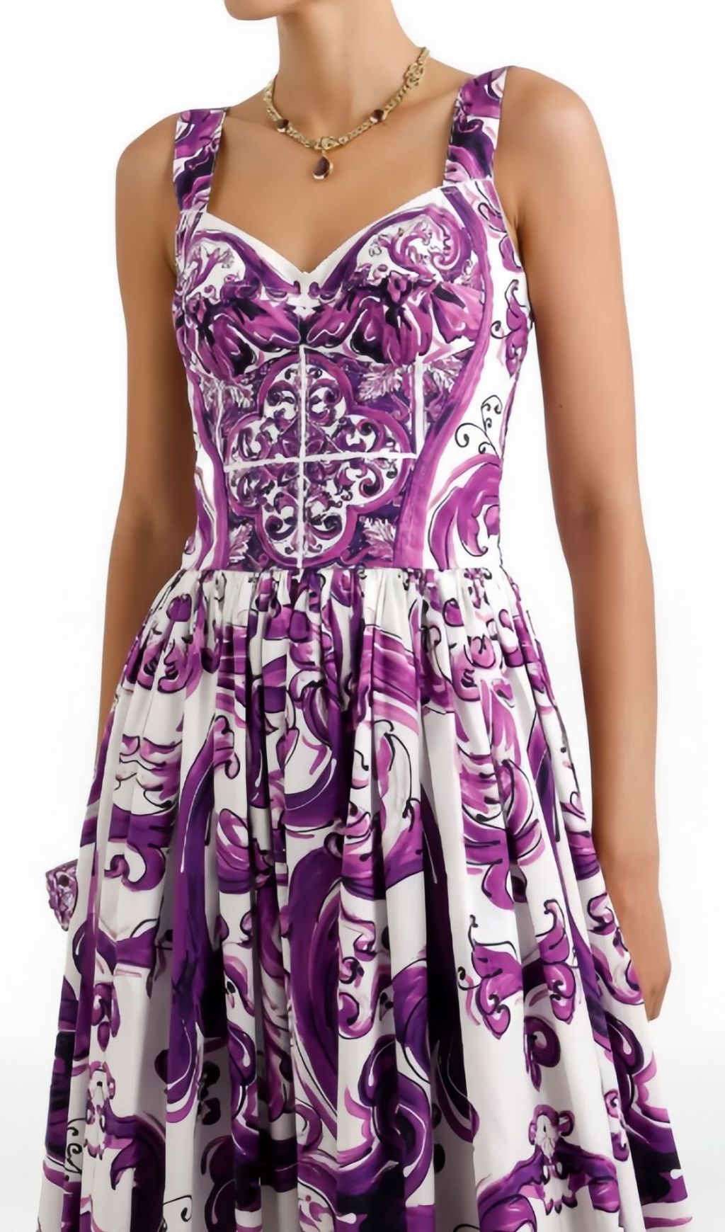 Koko Strappy Printed Maxi Dress