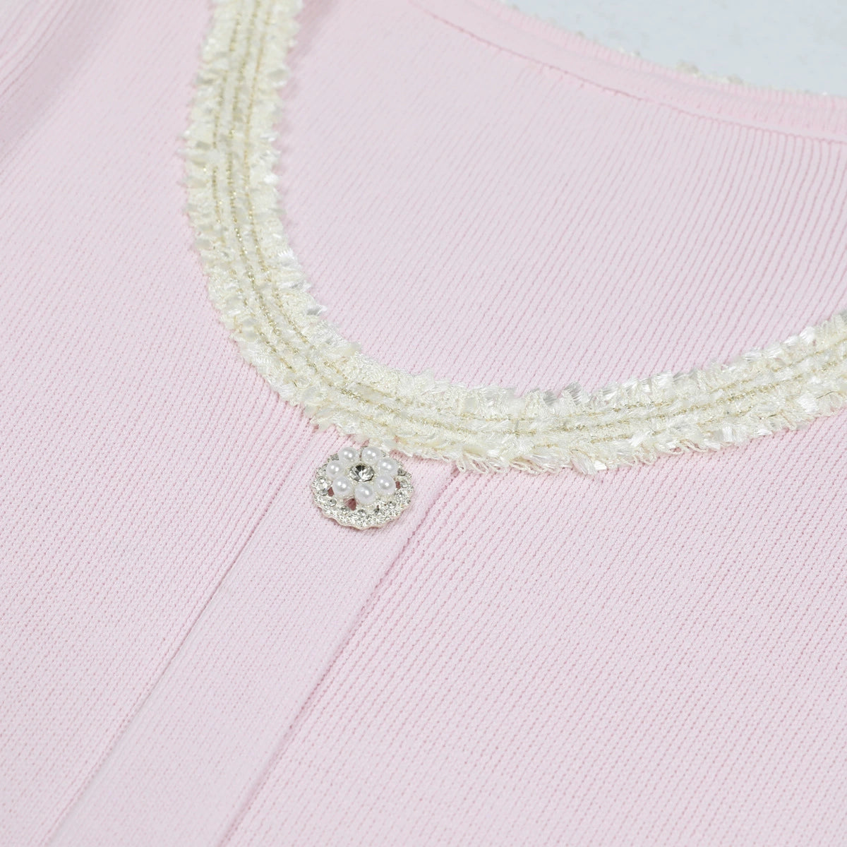 Elder Pink Long Sleeve Mini Dress