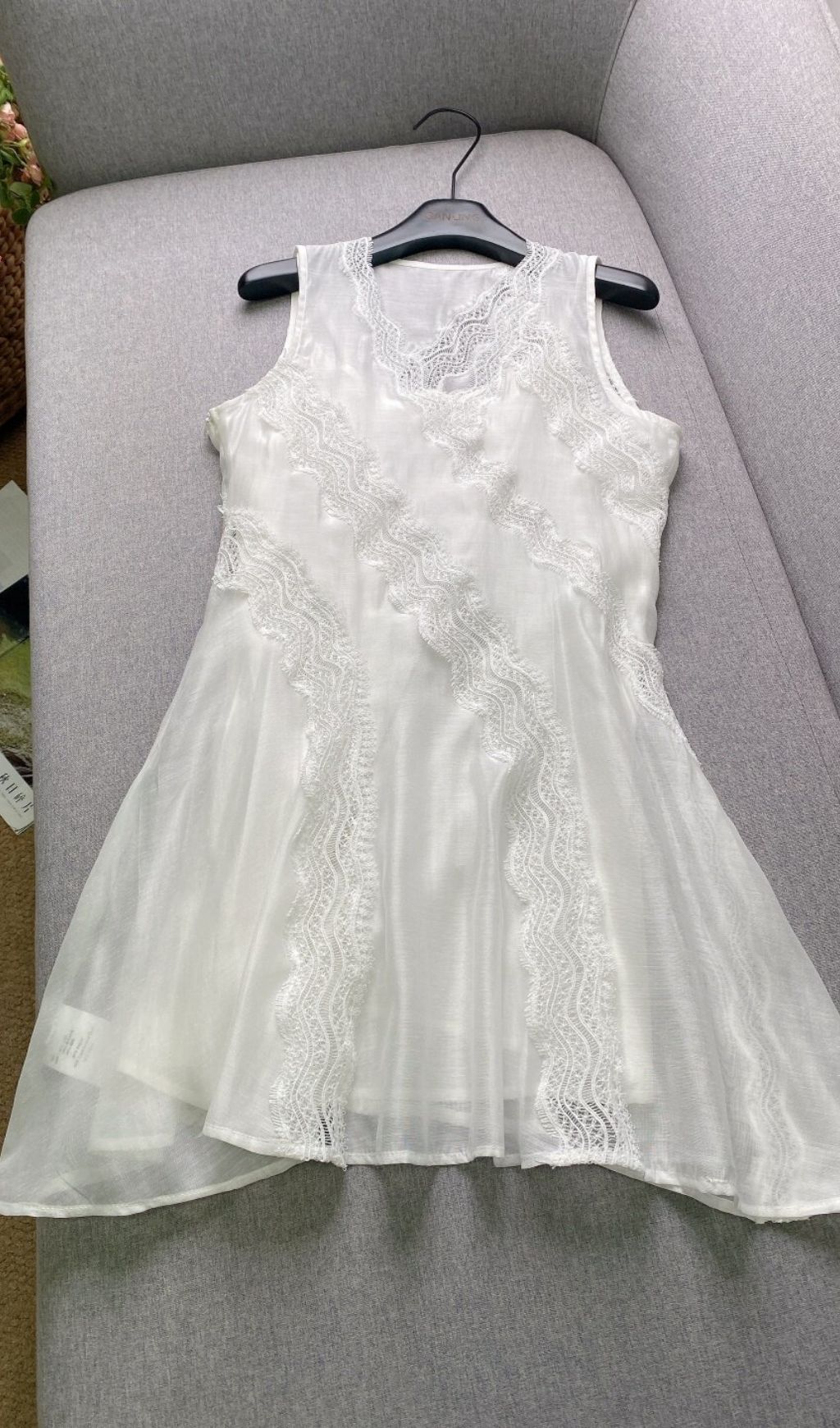 Short Trimmed Dress