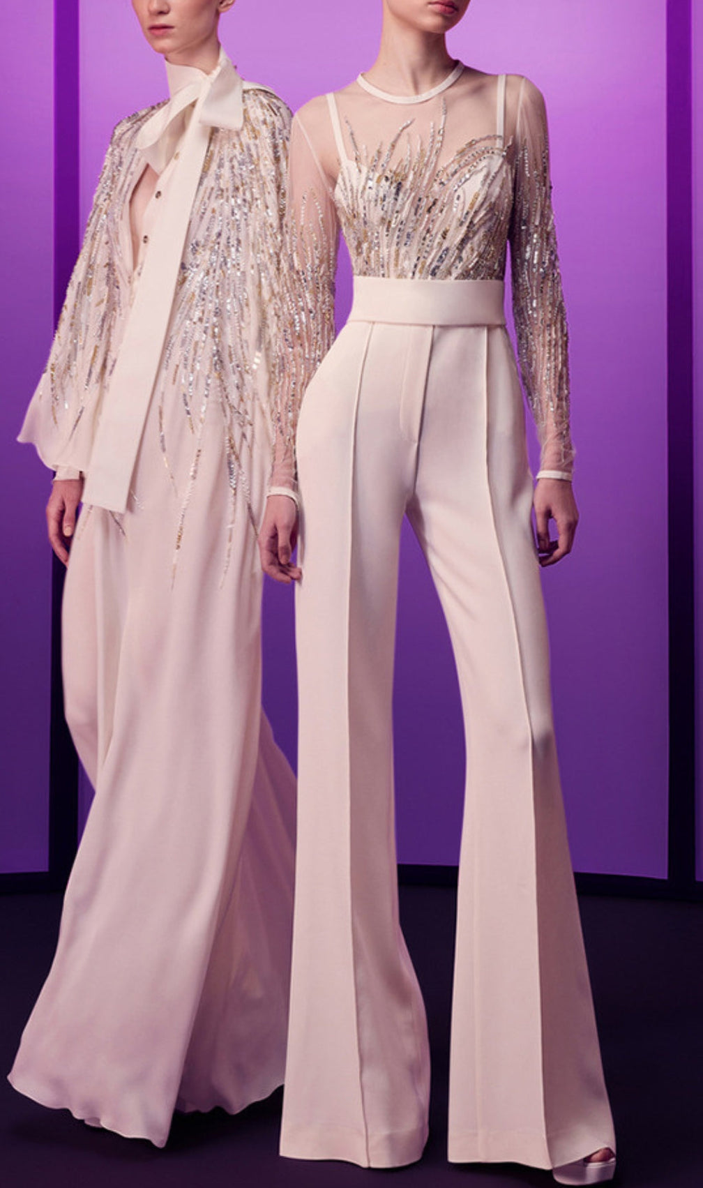 Adrina Bead Embroidered Jumpsuit