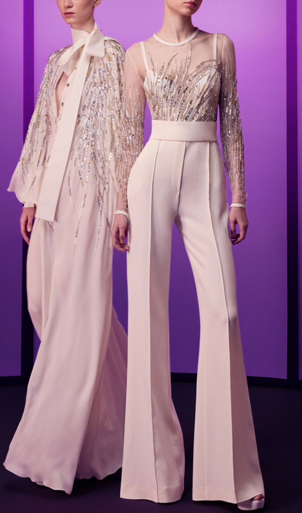 Adrina Bead Embroidered Jumpsuit