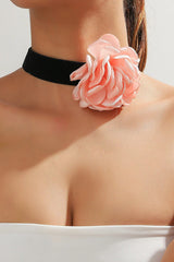 Annyston 3D Floral Collar Necklace