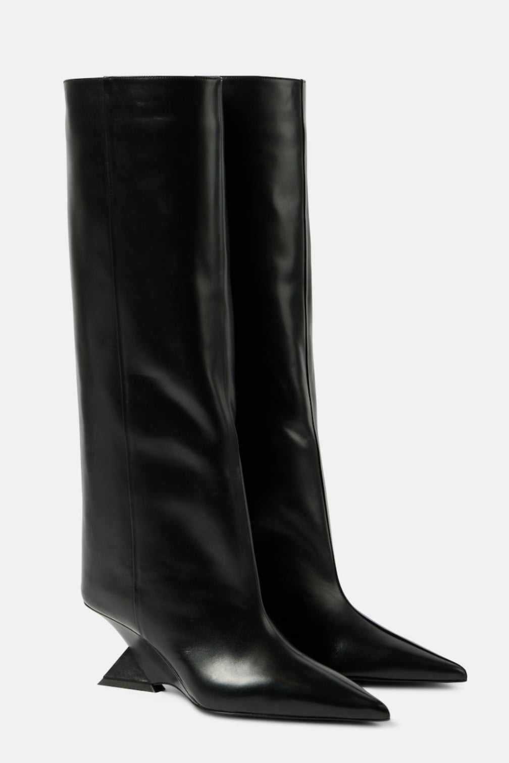 Astrid Heterotypic Knee-high Boots - Black
