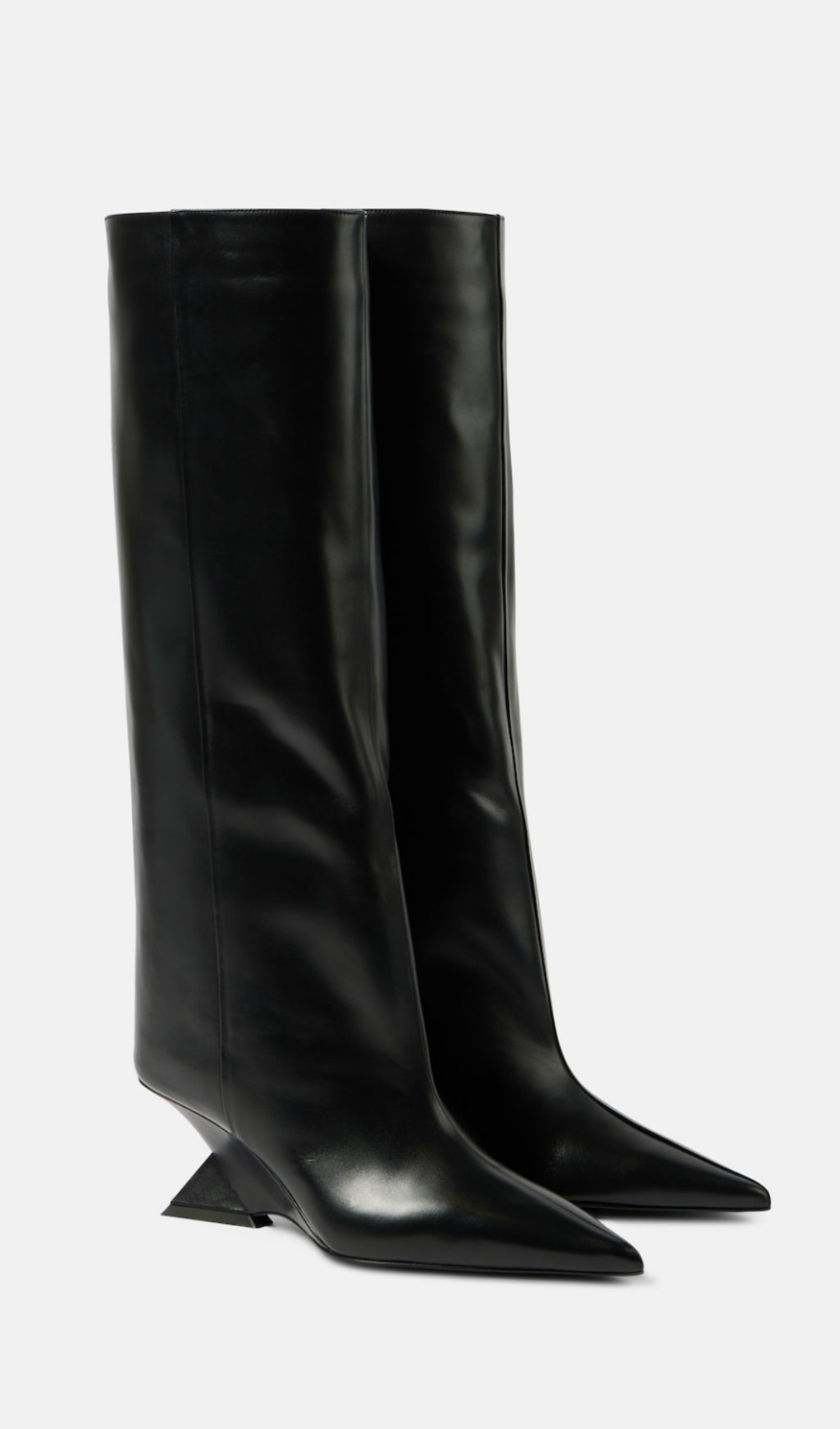 Astrid Heterotypic Knee-high Boots - Black