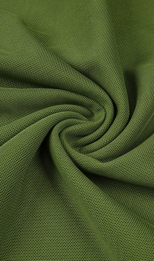 Kalila Elegant Draped Green Long Sleeve Maxi Dress