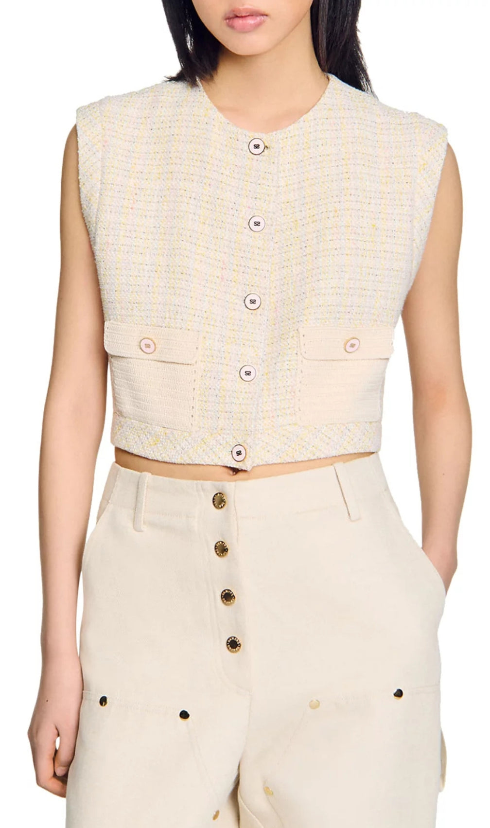 Decorative Tweed Jacket