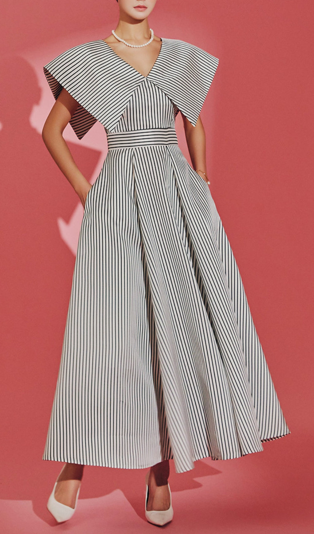 Arama Stripes Maxi Dress
