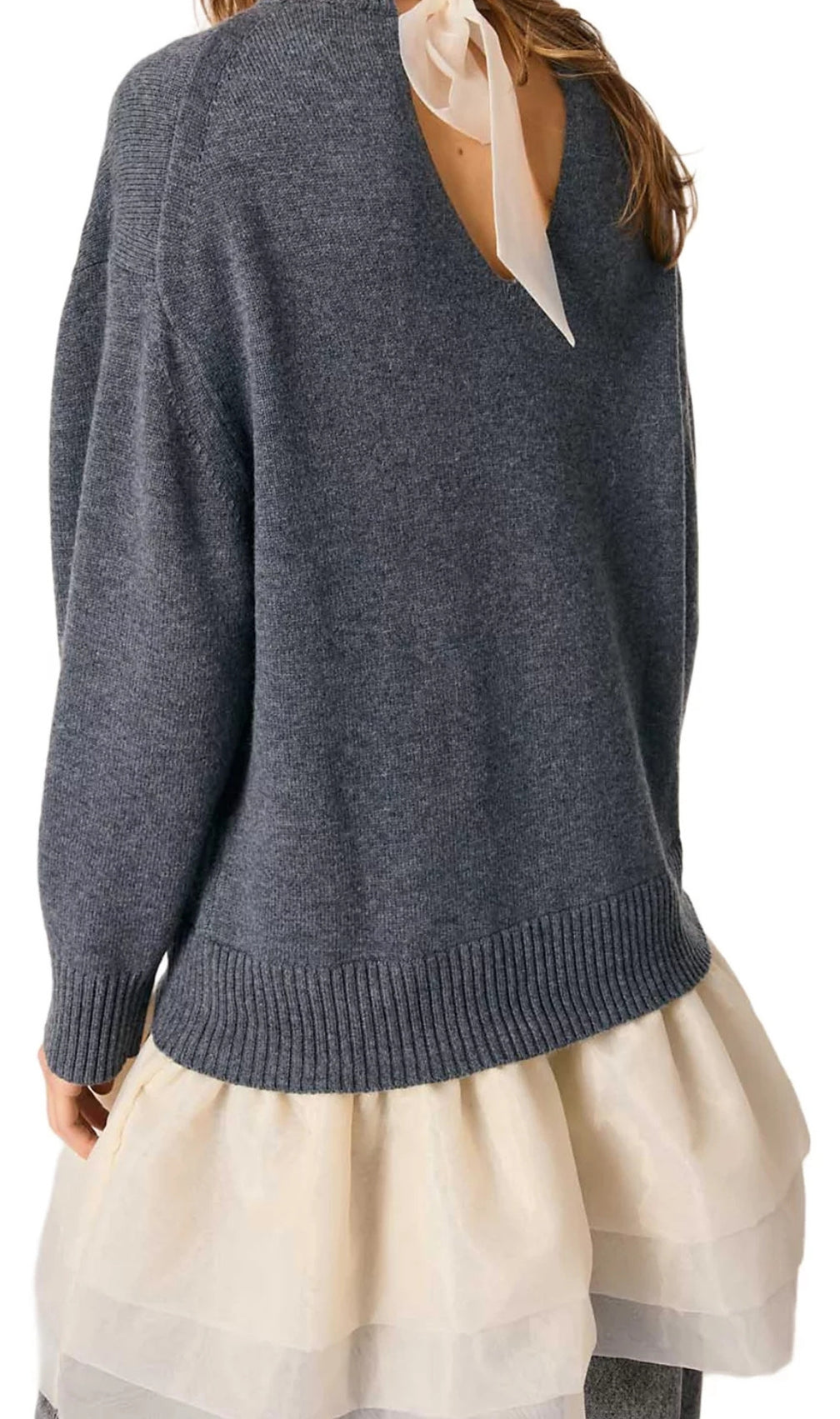 Roganza Mixed Media Dress