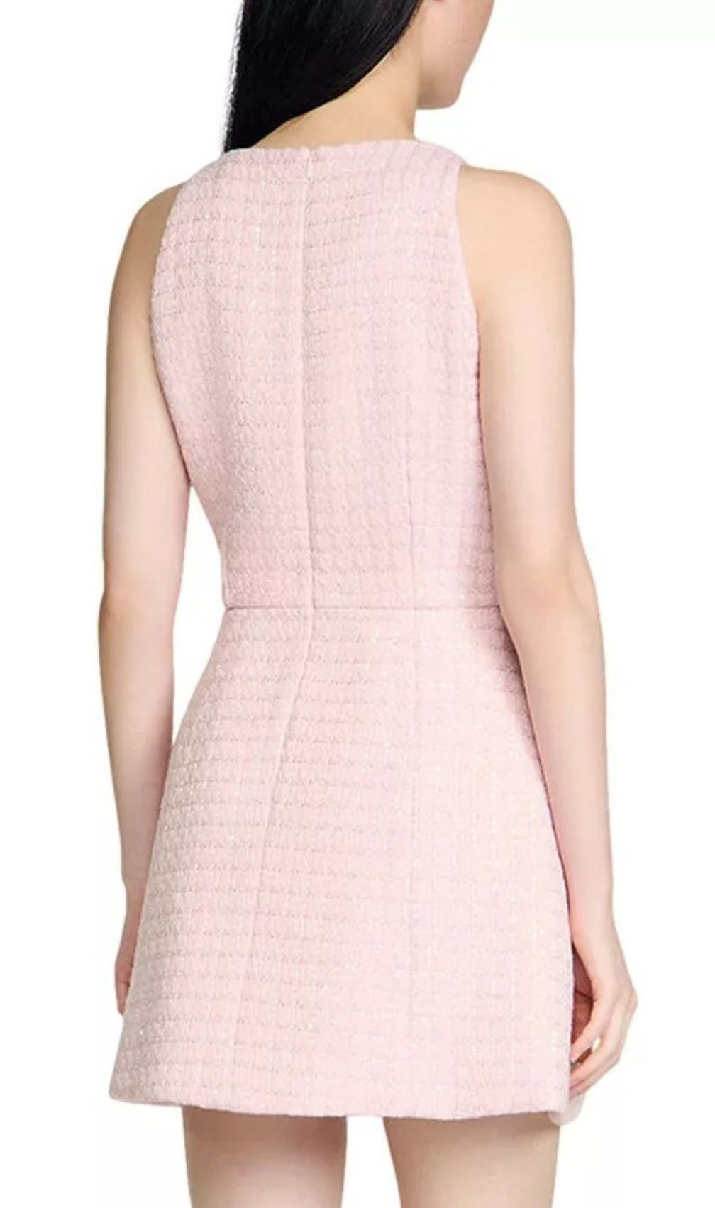 Pink Sequin Short Dress