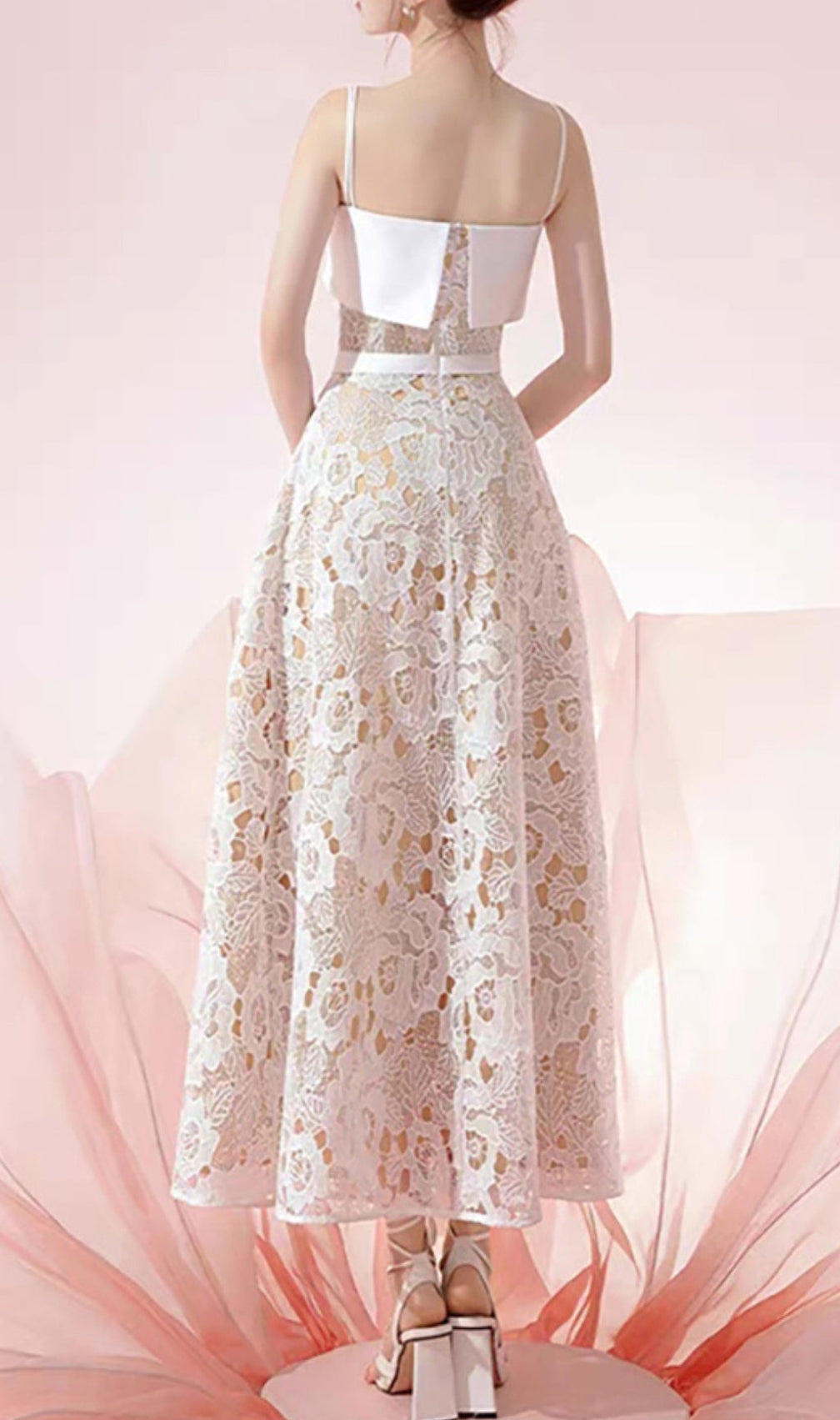 Ainara Embroidery Maxi Dress