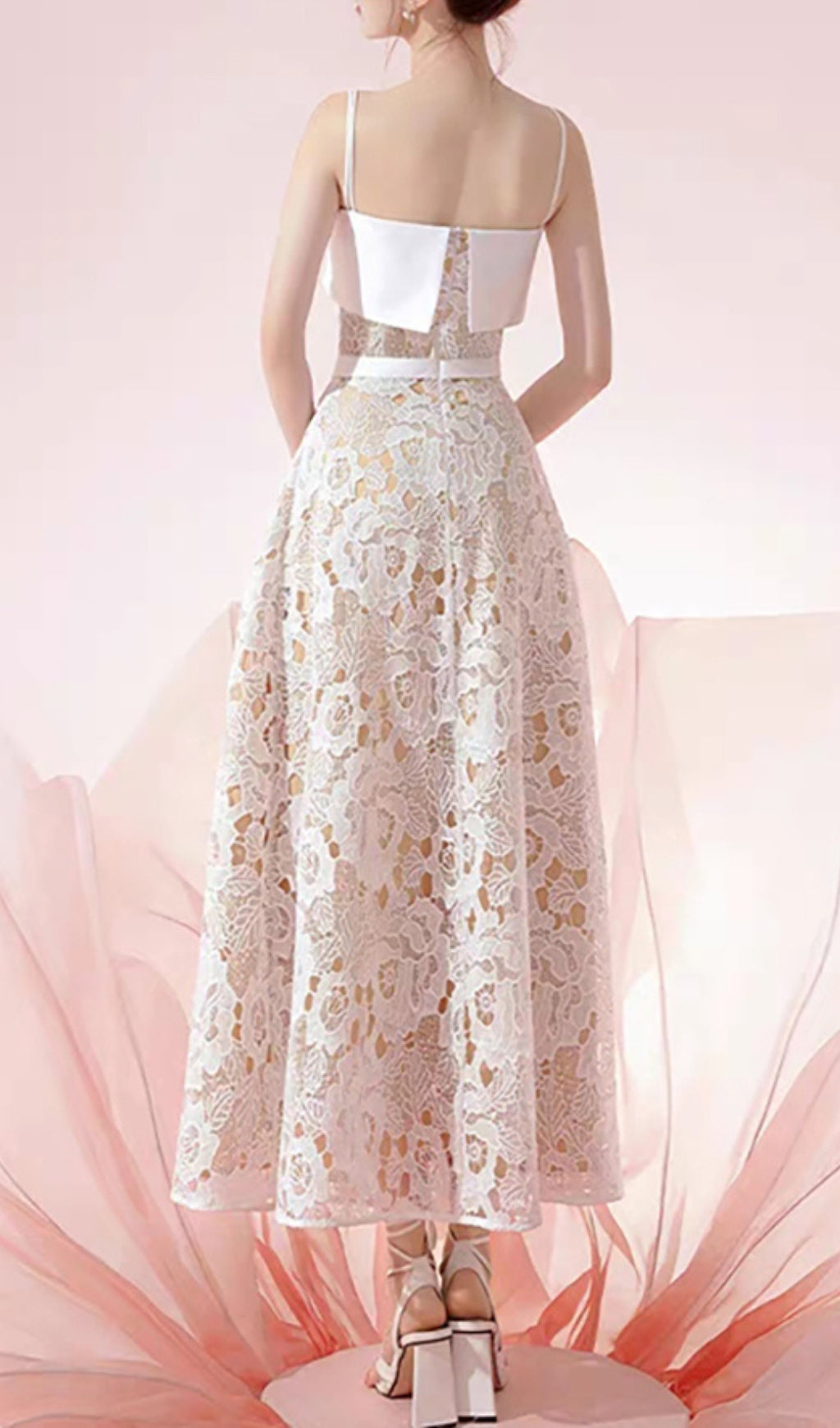 Ainara Embroidery Maxi Dress