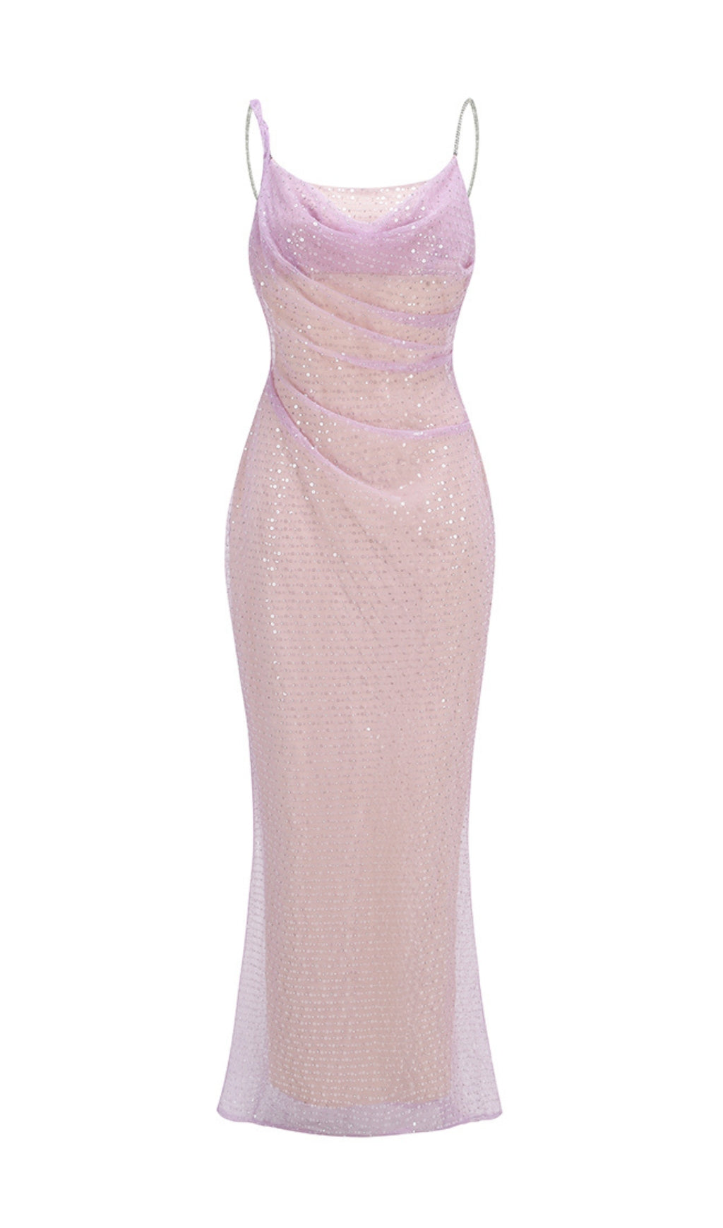 Artemesia Sequin Backless Maxi Dress