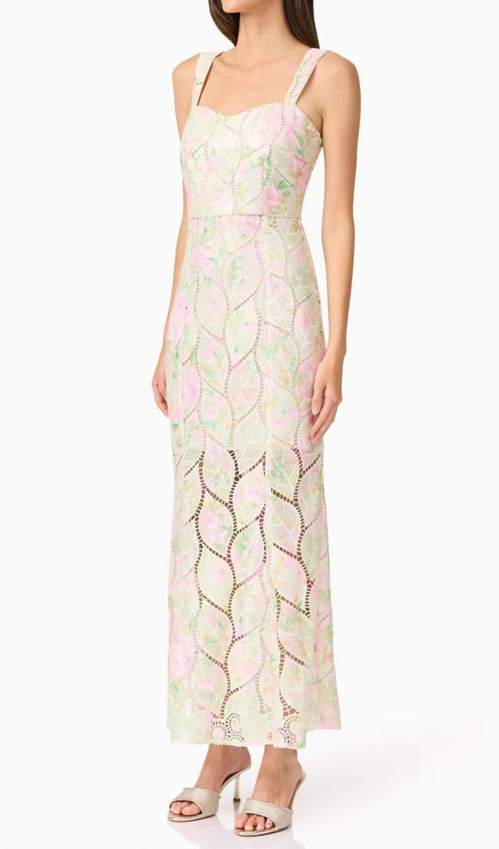 Fujiko Strappy Floral Maxi Dress