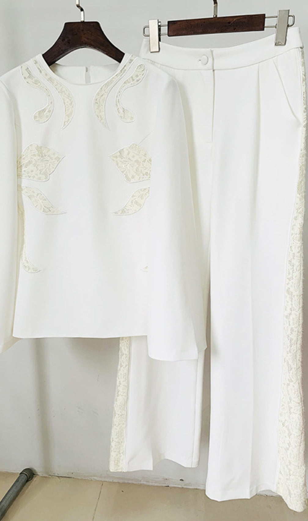 Aerona Embroidery Two-Piece Set