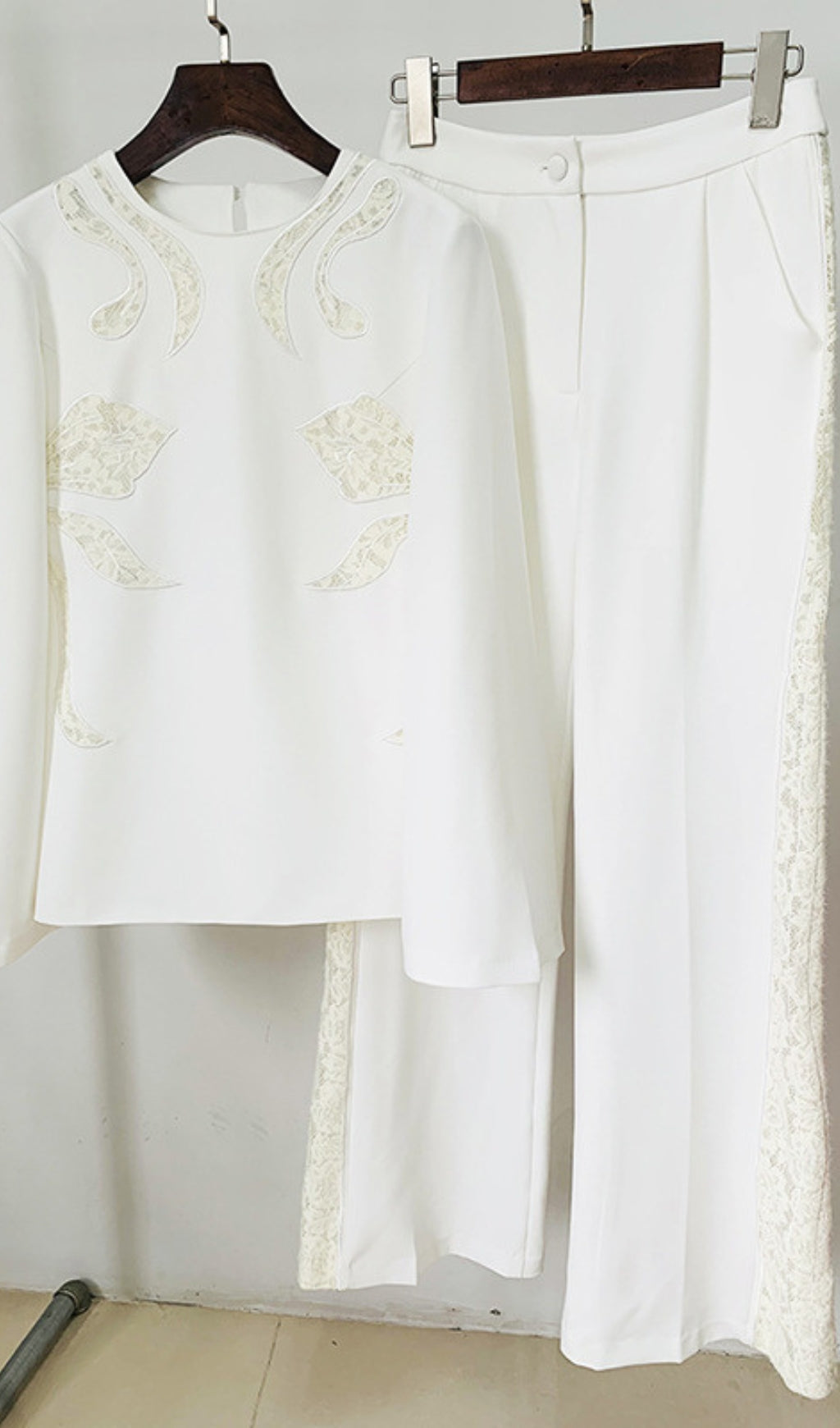 Aerona Embroidery Two-Piece Set