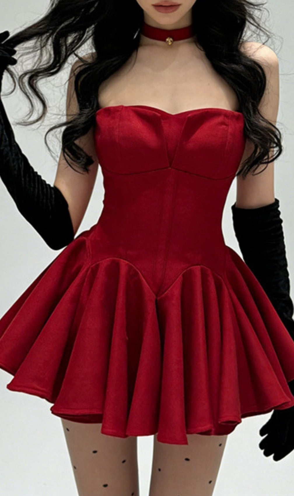 The Keres Allure Strappy Mini Dress | Elegant Black LBD for Women