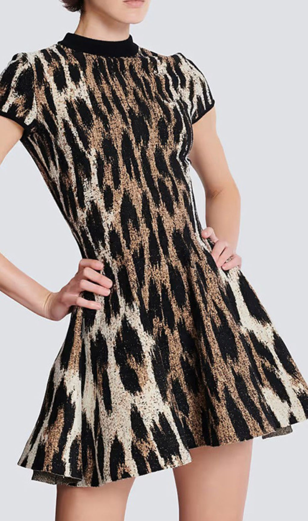 Ismerie Leopard Print Mini Dress for Women - Chic & Fierce Style