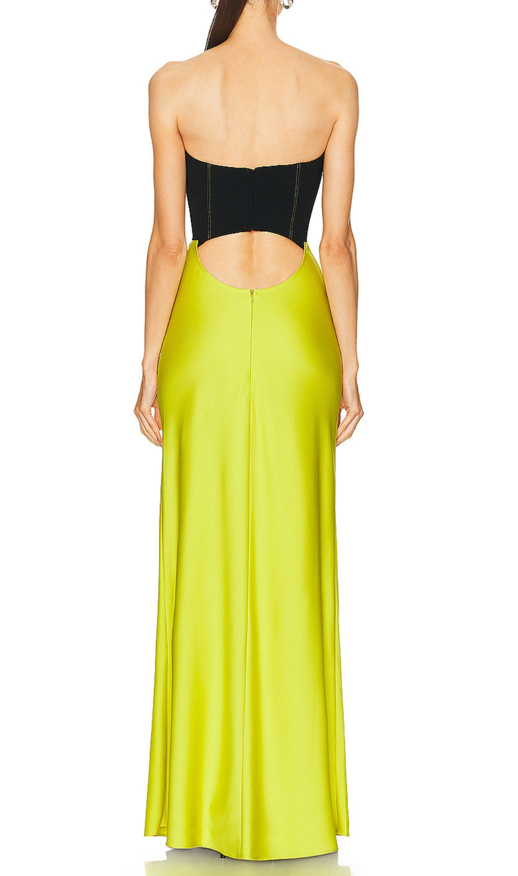 Emery Strapless Cutout Maxi Dress