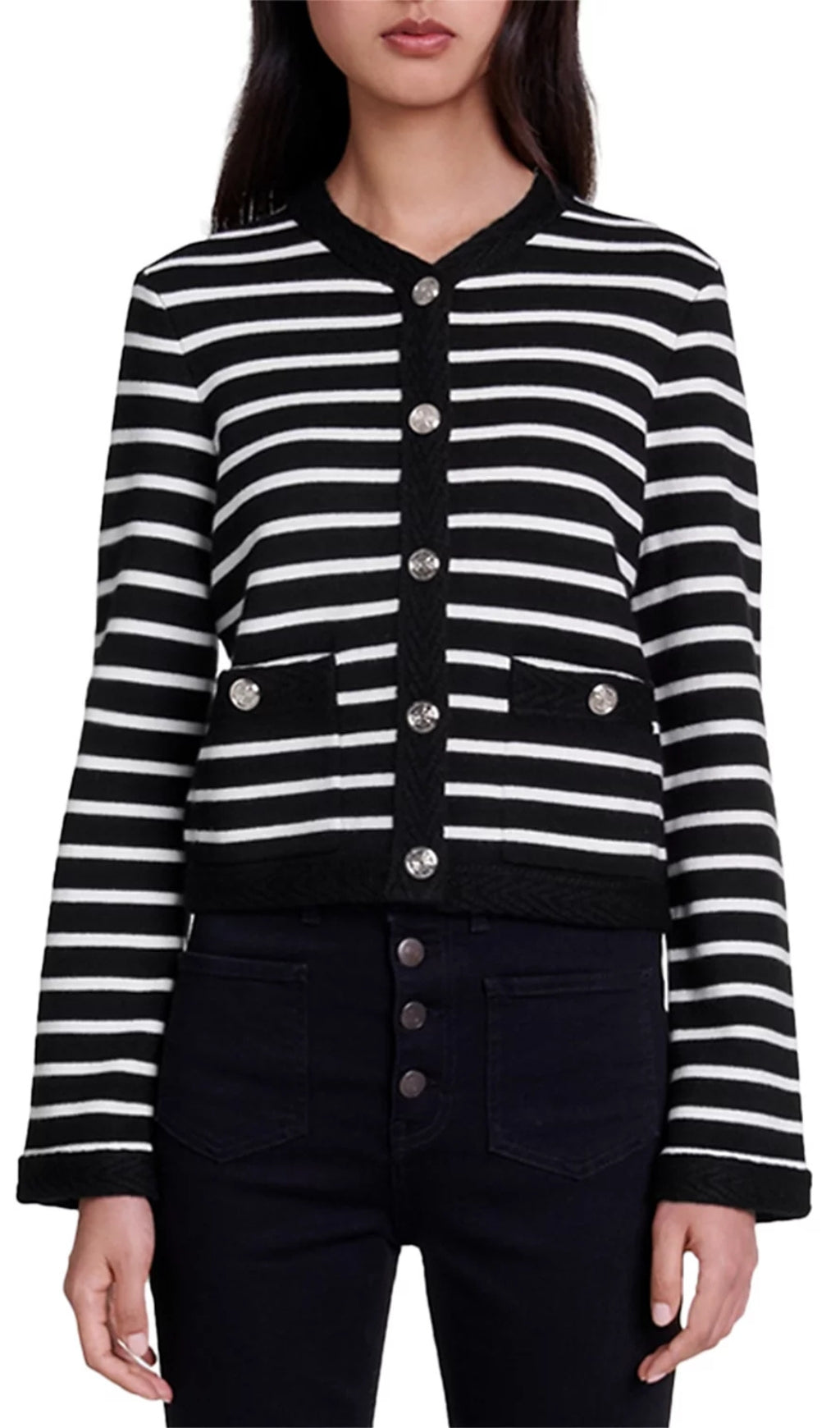 Maracasse Striped Cardigan