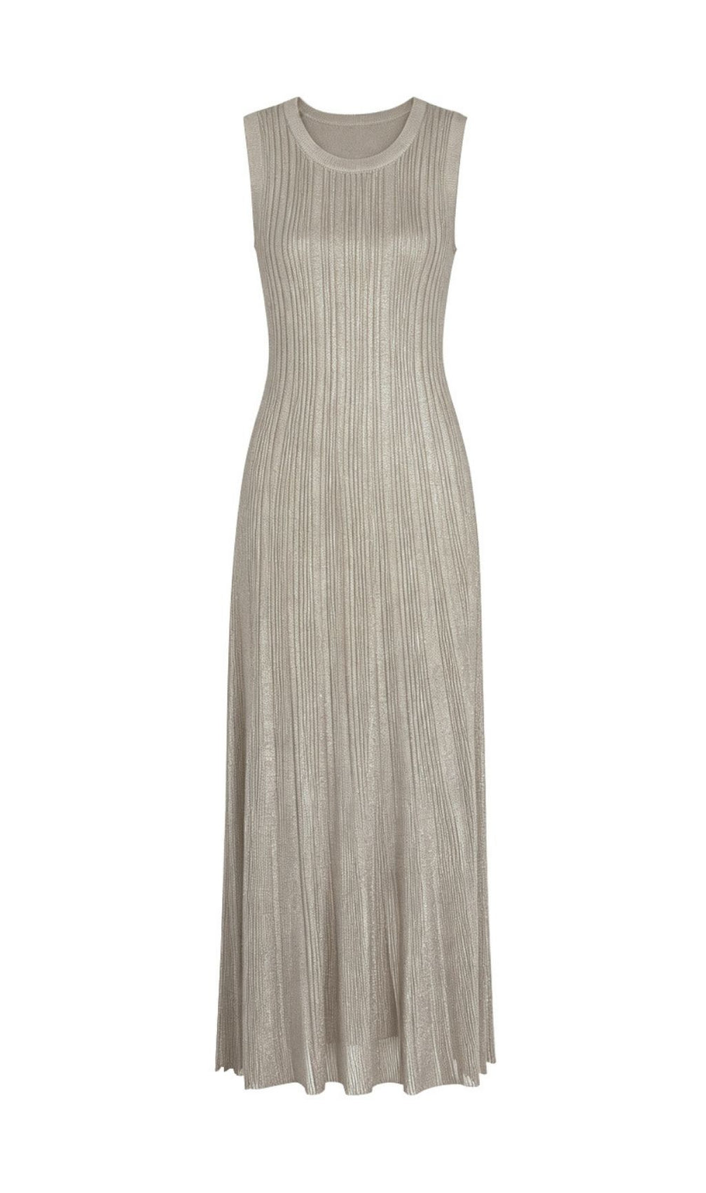 Kiandra Sleeveless Ribbed Knit Maxi Dress - Effortless Elegance for Every Occasion