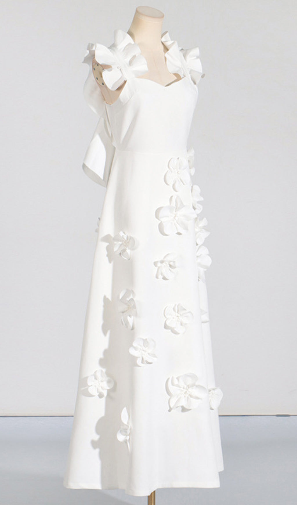 Bracha 3D Flower Maxi Dress