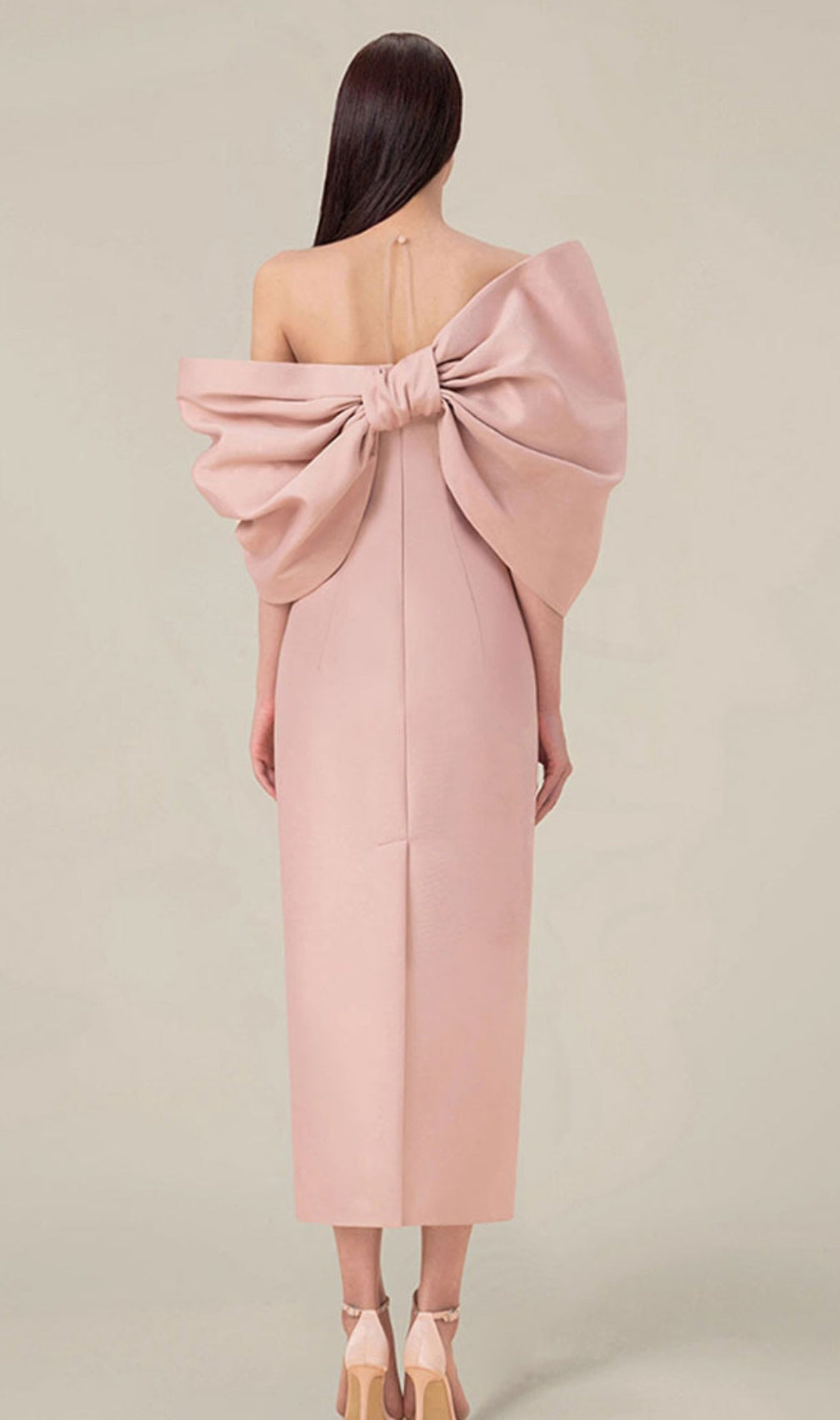 Alcyone Off Shoulder Midi Dress