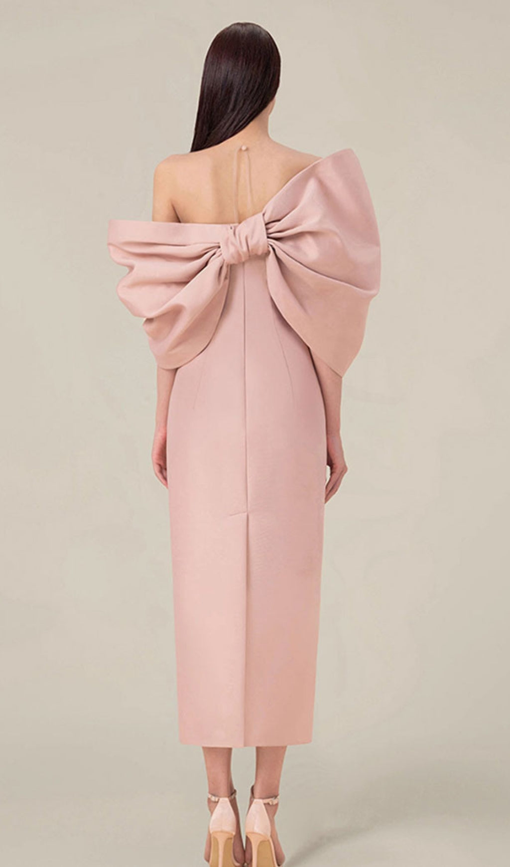 Alcyone Off Shoulder Midi Dress