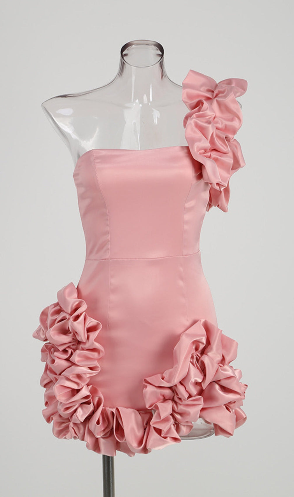 Ayaz Ruffled Sheath Mini Dress